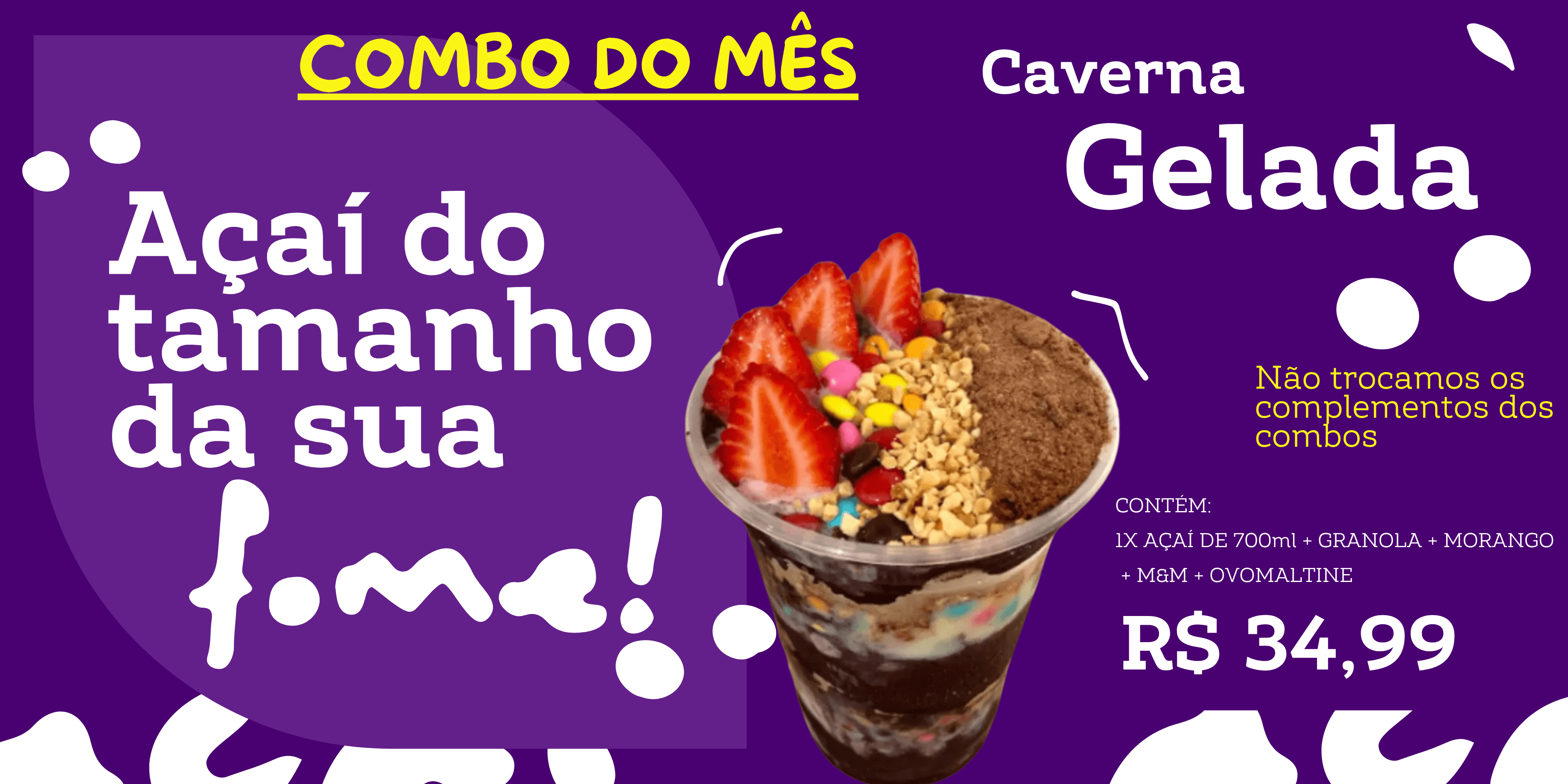 Combo do mês